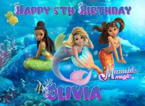 MermaidMagic01-CakeImageSquare design preview