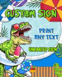 Dino02-CustomSign design preview