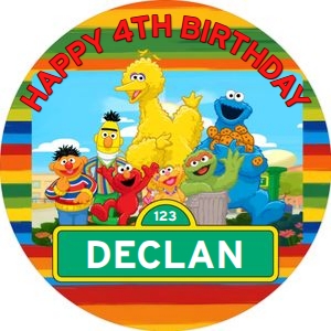 SesameStreet01-CakeImageRound design preview