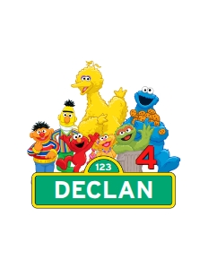 SesameStreet01-CakeTopper design preview