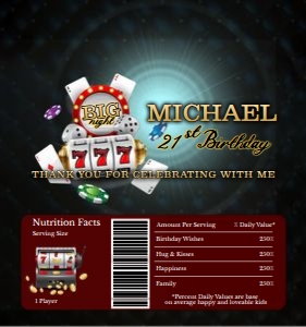 Casino01-Chocolate design preview