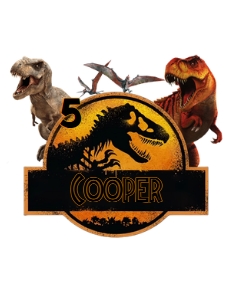 JurassicWorld01-CakeTopper design preview