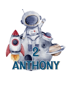 Astronaut01-CakeTopper design preview