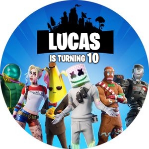 Fortnite01-CakeImageRound design preview