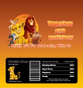 LionKing01-Chocolate: LionKing01-Bundle