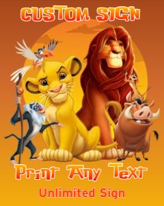 LionKing01-CustomSign: LionKing01-Bundle