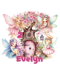 Magical Fairy Cake Topper Digital Download Printable DIY Enchante design preview