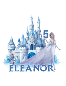 Frozen04-CakeTopper design preview
