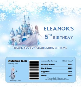 Frozen04-Chocolate design preview