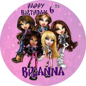 Bratz01-CakeImageRound design preview