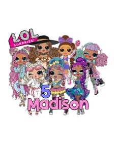 LOLDolls01-CakeTopper: LOLDolls01-CakeTopper