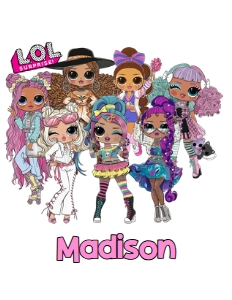 LOLDolls01-Tshirt design preview