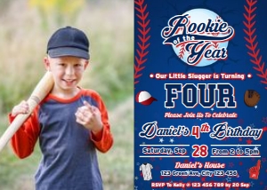 RookieOfTheYear01-IHP: Rookie of the Year Birthday Party Bundle Digital Download Printab