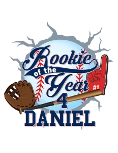 RookieOfTheYear01-CakeTopper: Rookie of the Year Birthday Party Bundle Digital Download Printab
