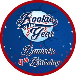 RookieOfTheYear01-Lollipop: Rookie of the Year Birthday Party Bundle Digital Download Printab