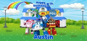 Robocar01-CakeStrips: Robocar01-Bundle