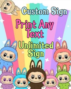 Labubu01-CustomSign: Labubu01-CustomSign