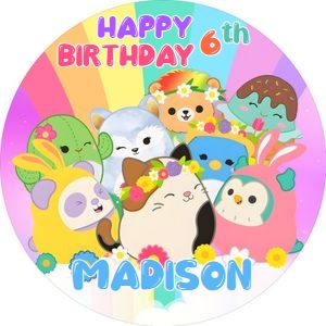 Squishmallows01-CakeImageRound design preview