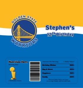 GoldenStateWarriors01-Chocolate design preview