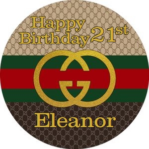 Gucci01-CakeImageRound: Gucci01-CakeImageRound