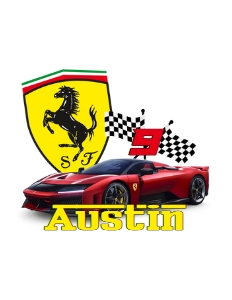 Ferrari01-CakeTopper: Ferrari01-CakeTopper