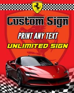 Ferrari01-CustomSign: Ferrari01-CustomSign
