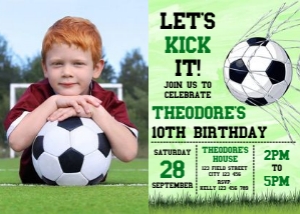 Soccer18-IHP: Soccer Birthday Party Bundle Digital Download Printable Game Day
