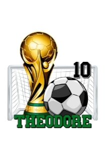 Soccer Cake Topper Digital Download Printable Cutout Game Day Bir design preview