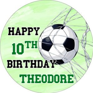 Soccer18-Cupcakes5: Soccer Birthday Party Bundle Digital Download Printable Game Day