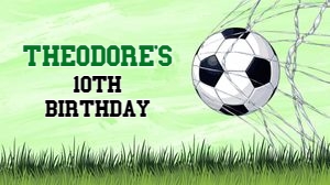 Soccer18-GableBox: Soccer Birthday Party Bundle Digital Download Printable Game Day