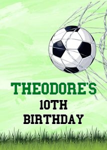 Soccer18-GiftBag: Soccer Birthday Party Bundle Digital Download Printable Game Day