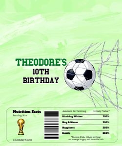Soccer18-Krispies: Soccer Birthday Party Bundle Digital Download Printable Game Day