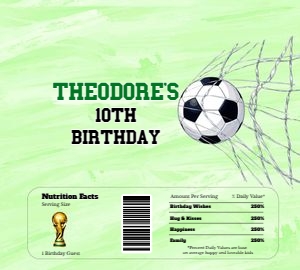 Soccer18-Skittles: Soccer Birthday Party Bundle Digital Download Printable Game Day