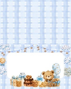 Cookies01-FoodTent: Cookies and Milk Party Bundle Digital Download Sweet One Birthday