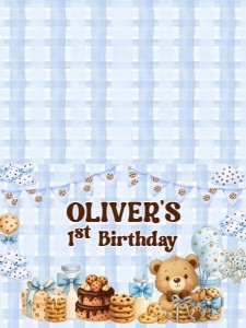 Cookies01-TreatBag: Cookies and Milk Party Bundle Digital Download Sweet One Birthday
