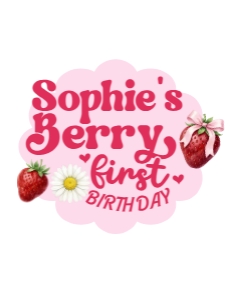 Berry01-CakeTopper design preview