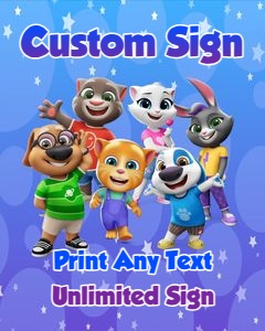 TalkingTom01-CustomSign design preview