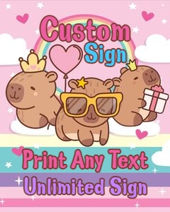 Capy01-CustomSign: Capy01-CustomSign