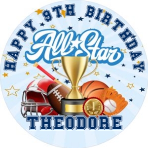 AllStar01-CakeImageRound design preview