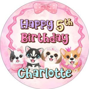 Dog01-CupCakes5 design preview