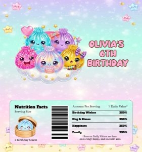 GlitterDumpling01-Chocolate design preview