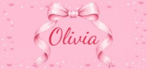 PinkBow01-CakeStrips design preview