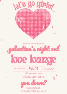Galentine's Day GNO: Galentine's Day GNO