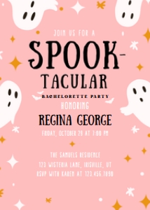Bachelorette Party Spooky design preview