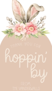 Tags and Labels Easter Boho Arch design preview