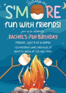 Babies and Kids Birthday Smore's: Babies and Kids Birthday S'more Fun