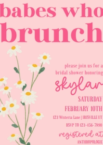 Bridal Shower Babes Who Brunch: Bridal Shower Babes Who Brunch