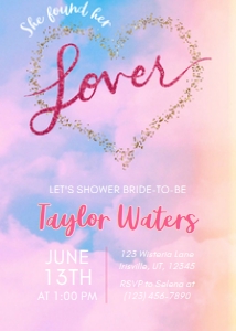 Bridal Shower Lover Taylor Swift design preview