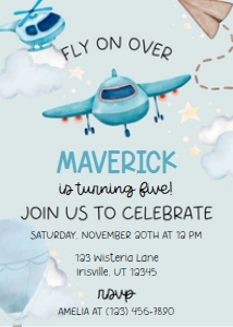 Babies and Kids Birthday Fly on Over: Babies and Kids Birthday Fly on Over