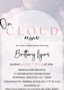 Baby Shower Cloud 9 Pink Bundle: Baby Shower Cloud 9 Pink Bundle